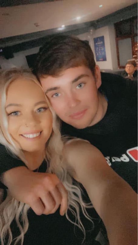 Kiara Watterson, a life-long friend of Rob Kissack, shared this photo of the two of them with us