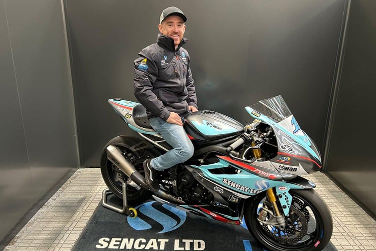 Lee Johnston on the Triumph his will be campaigning this season