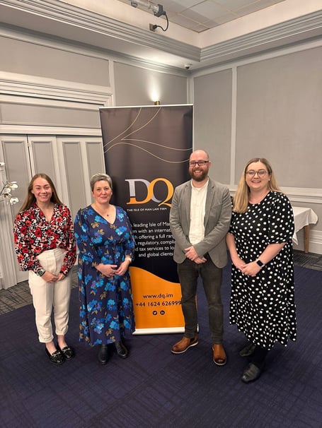 Members of the DQ R&C team (l-r) Caitlin Gelder, Sinead O’Connor, Chris Jennings and Kathryn Sharman