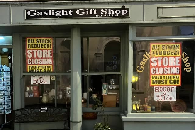 The Gaslight gift shop in Castletown