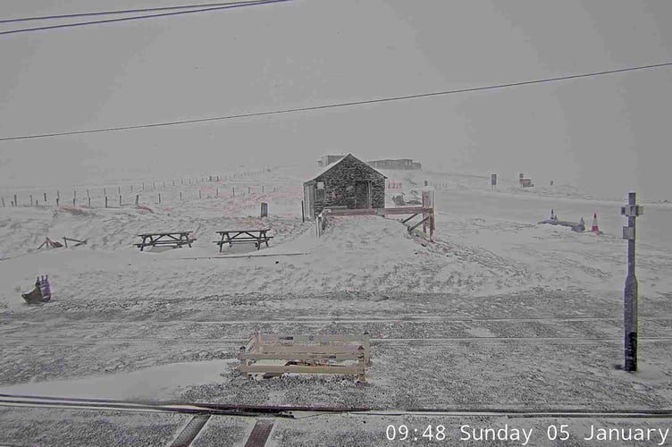 Snow at the Bungalow 