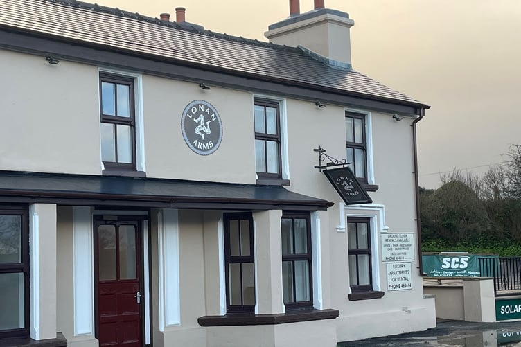 The revamped Liverpool Arms which has been renamed the Lonan Arms
