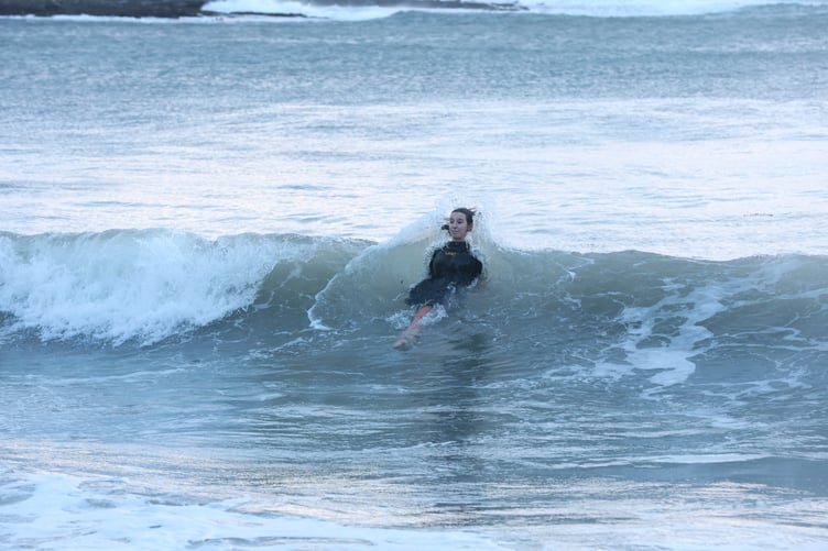 Riding the wave!