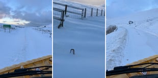 Mountain Road closure extended after further overnight snowfall