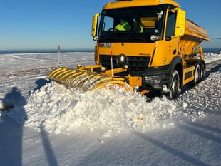 Mountain Road re-opens following DOI snow ploughing efforts