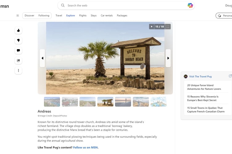 Andreas has been illustrated by Bombay Beach in California