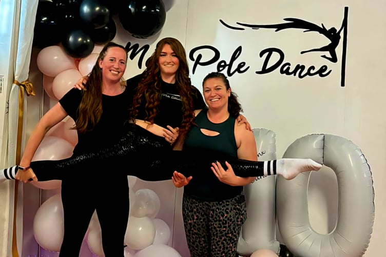 Manx Pole Dance 10 Year anniversary