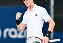 Billy Harris competes in French Open qualifying