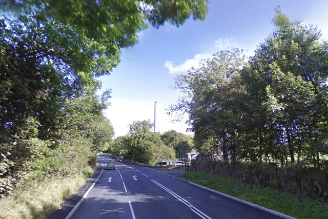 Road shut by police and buses diverted after crash