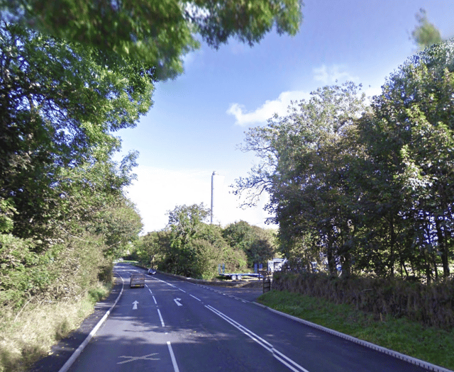 Road shut by police and buses diverted after crash