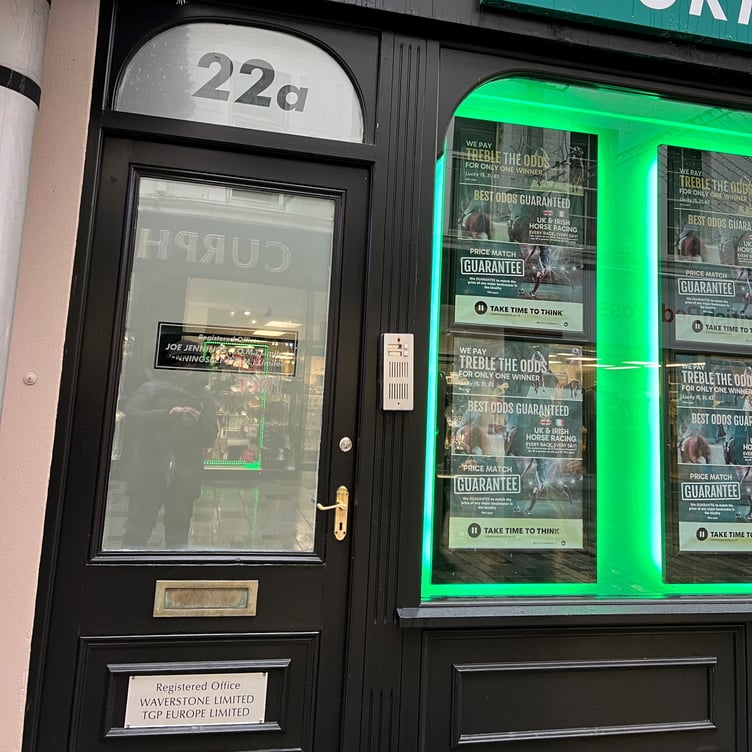 TGP Europe's registered office on Castle Street, Douglas