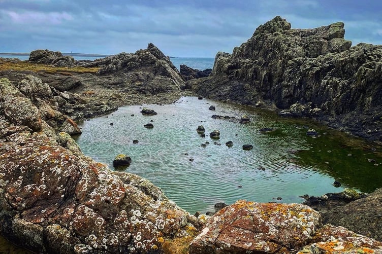 One of many pools at Scarlett Point
