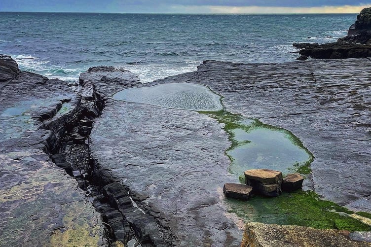 The pool at Scarlett haunted by the Green Lady