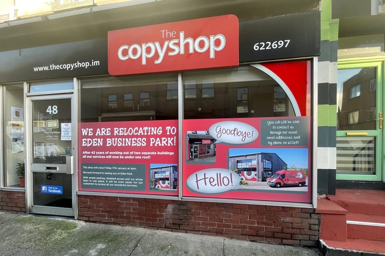 The Copyshop is leaving Bucks Road and moving everything into one premises at Eden Park