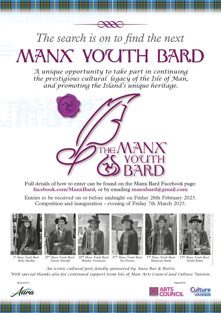 The Manx Youth Bard Poster