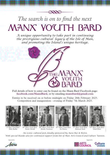 The Manx Youth Bard Poster