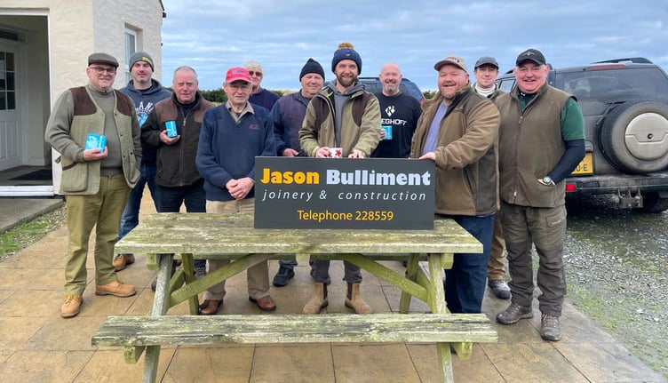 Competitors in the latest round of the Jason Bulliment Construction-sponsored sporting league at Ayre Clay Target Club last weekend