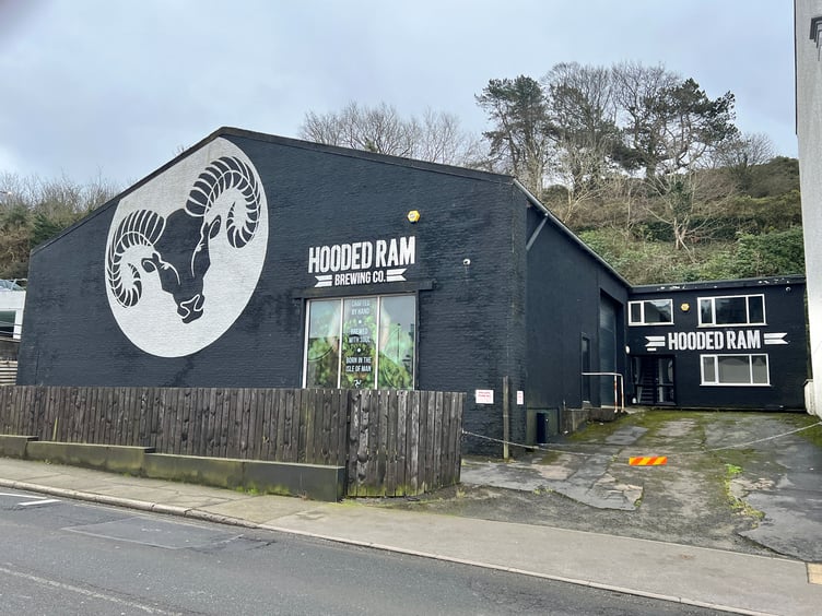 The former Hooded Ram brewery