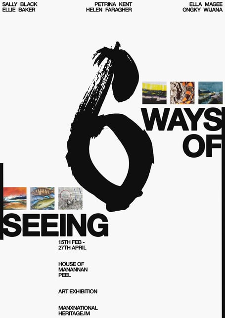 The '6' exhibition poster