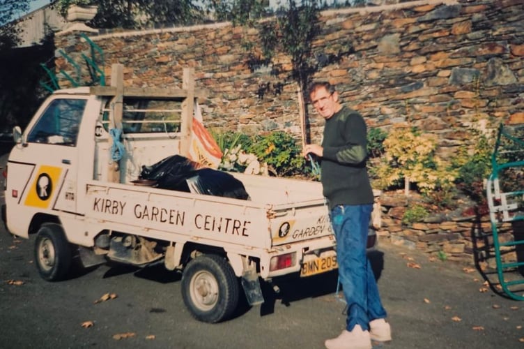 Gordy at Kirby Garden Centre which has been in the family for three generations. Mike Brew (Gordy's son) now runs the popular centre 