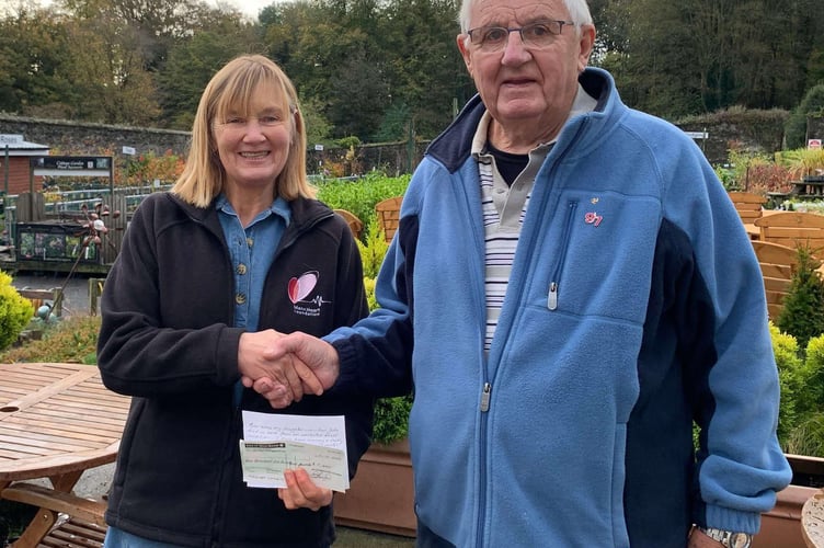 Through the golden goal competition, Gordy very generously donated £1,600 to the Manx Heart Foundation back in 2022. The charity was particularly poignant for Gordy following the sad death of his daugher-in-law Julie from an undetected heart condition in 2008