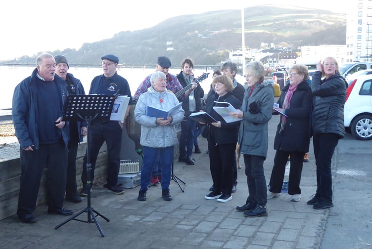 The opening ceremony also featured music from a local group