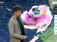 UK Met Office shows path of Storm Eowyn and gusts could reach 99mph