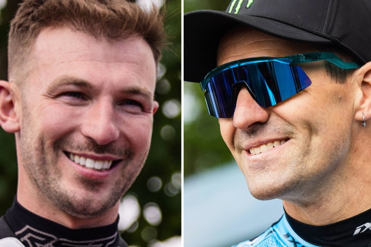 Paul Jordan (left) and Josh Brookes