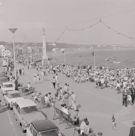 The deck chairs and rowing boats of Douglas Promenade that provide first jobs for many 