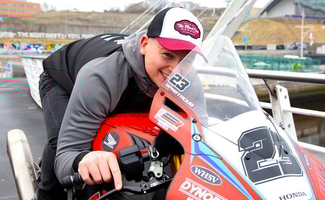 Manxman focused on 'staying on bike' this year after tough debut year