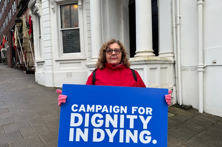 Millie Blenkinsop-French, an 81 year-old woman who lives in Douglas, has been campaigning for assisted dying for almost 50 years