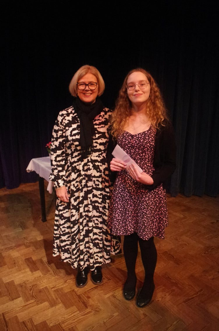 Jane Corkill and Eva Griffiths