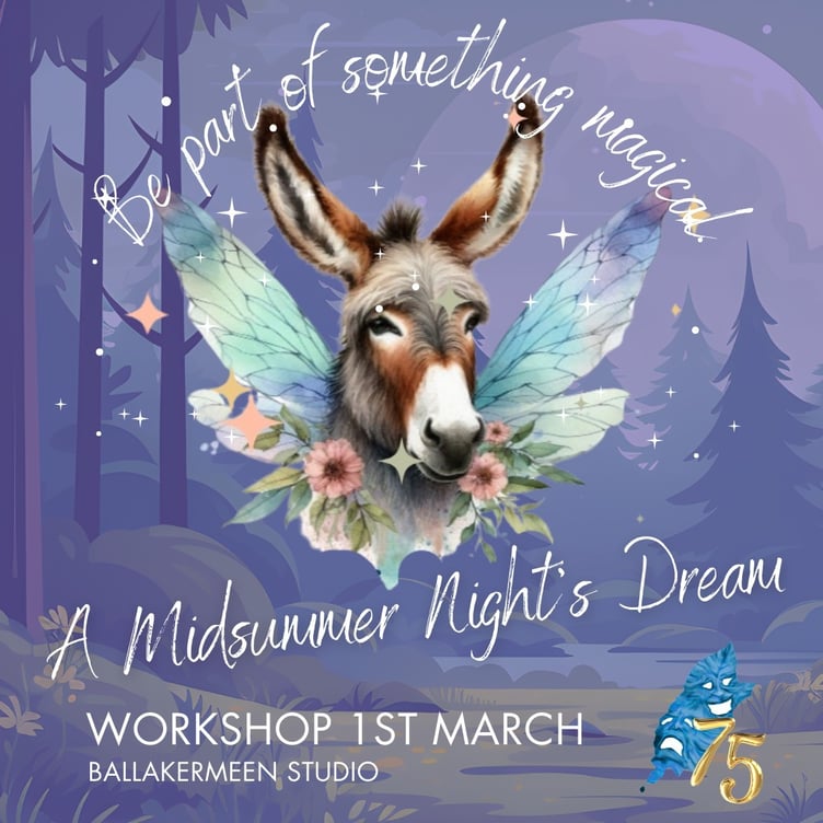 A Midsummer Night's Dream workshop on March 1