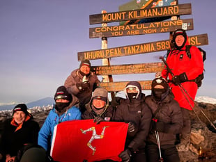 Dad leaves memento at top of Kilimanjaro in honour of late son 
