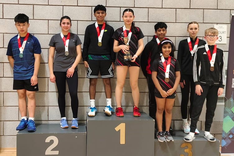 Kelly Cheung and Adi Malikireddy rounded off a successful day by winning the mixed doubles competition, completing a treble for Cheung and a double for Malikireddy. Runners-up were Fatima Syed and Lok Cheung, while bronze medals went to Aamiya Cijesh and Ziyad Sulthan plus Alice Hemensley and Charlie Kneale