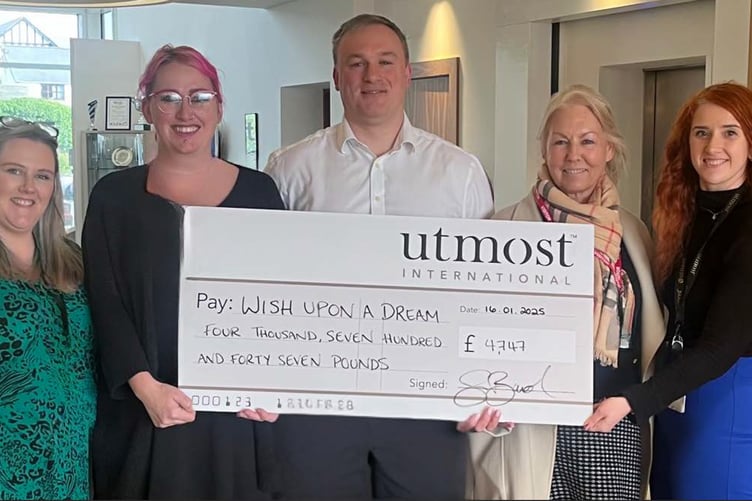 (Left to right) Helen Crellin, Kirsty Dencheva, Jack Charmer, Lesley Turnbull MBE and Sophie Barraclough