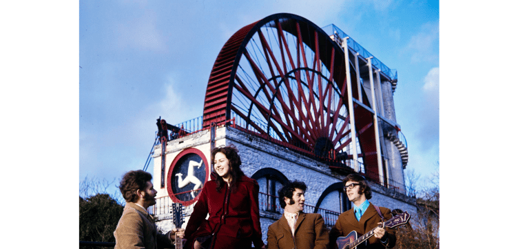 Mannin Folk at the Laxey Wheel