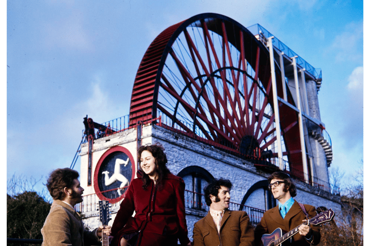 Mannin Folk at the Laxey Wheel