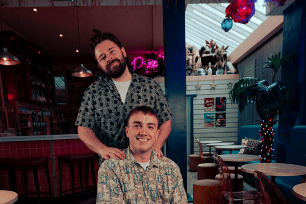 Co-founders of KiKi Lounge Jamie Lewis and Drew Fleming