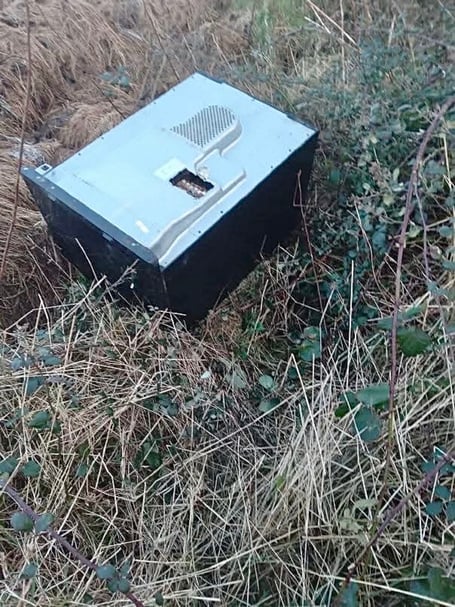 Fly tipping at Sulby