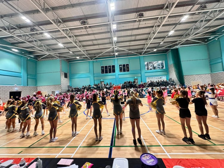 Island dancers take part in Isle Dance at the Braddan Roundhouse