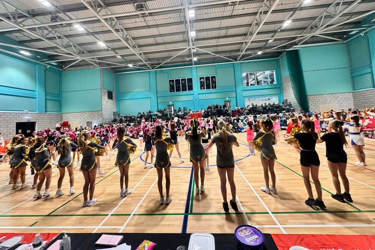 Island dancers take part in Isle Dance at the Braddan Roundhouse