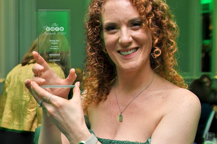 The 2025 Manx Care Awards - Amy Dallimore, winner of the Rising Star award