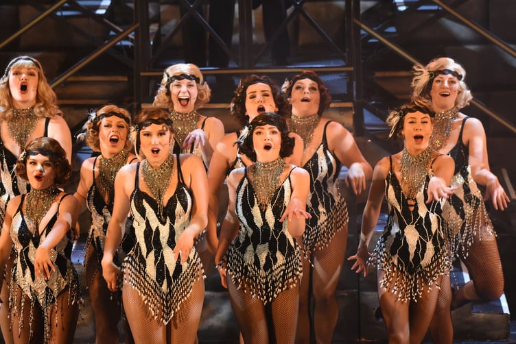 Dancers in their Chicago-style frocks!