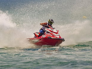 Safety warning issued after jet skis seen in swimming areas