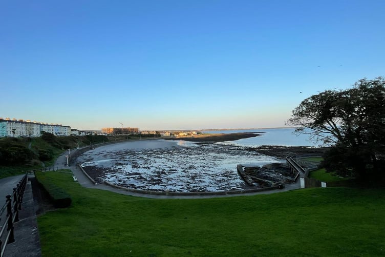 A lovely view of Port St Mary beach by Adam Morton