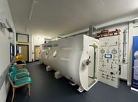 Work completed on state of the art hyperbaric chamber 