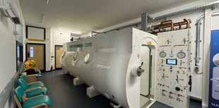 Work completed on state of the art hyperbaric chamber 