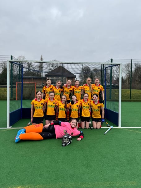 The Isle of Man girls' under-14 side