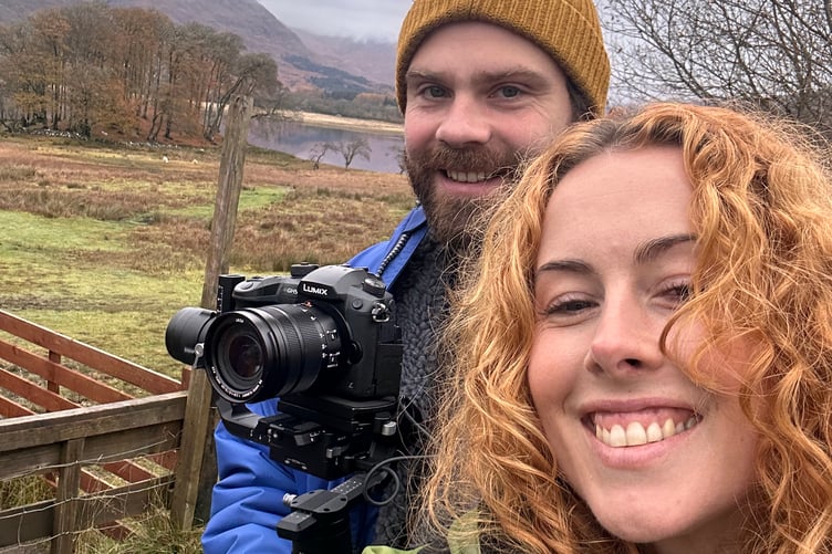 Renowned nature and landscape photographer Ciara Hardisty and skilled videographer Adam Morgan